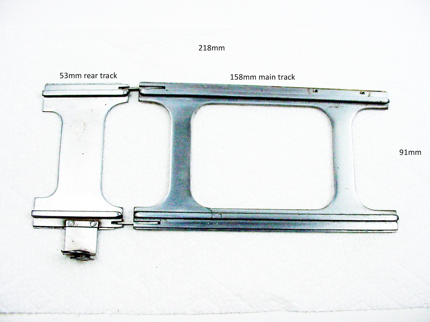 Graphic 4×5 track assembly | Part | Tested | $35.50 | #15 |