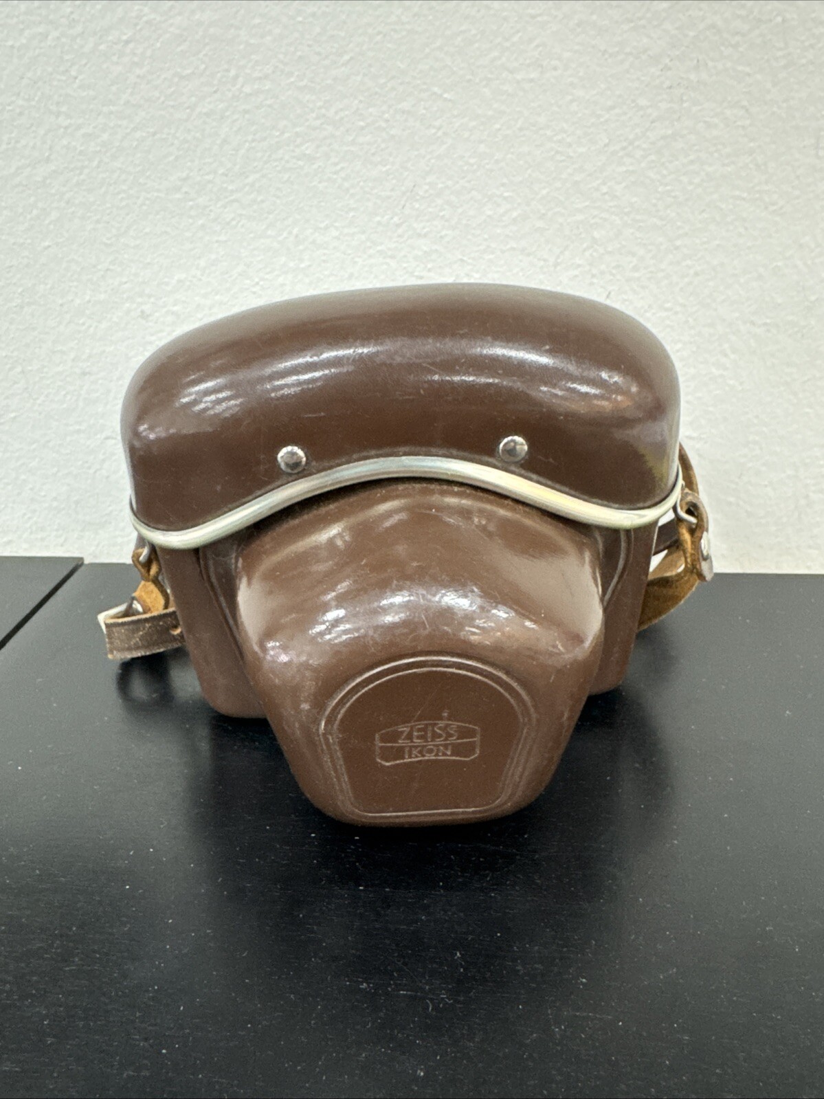 Vintage Zeiss Ikon Brown Leather Case