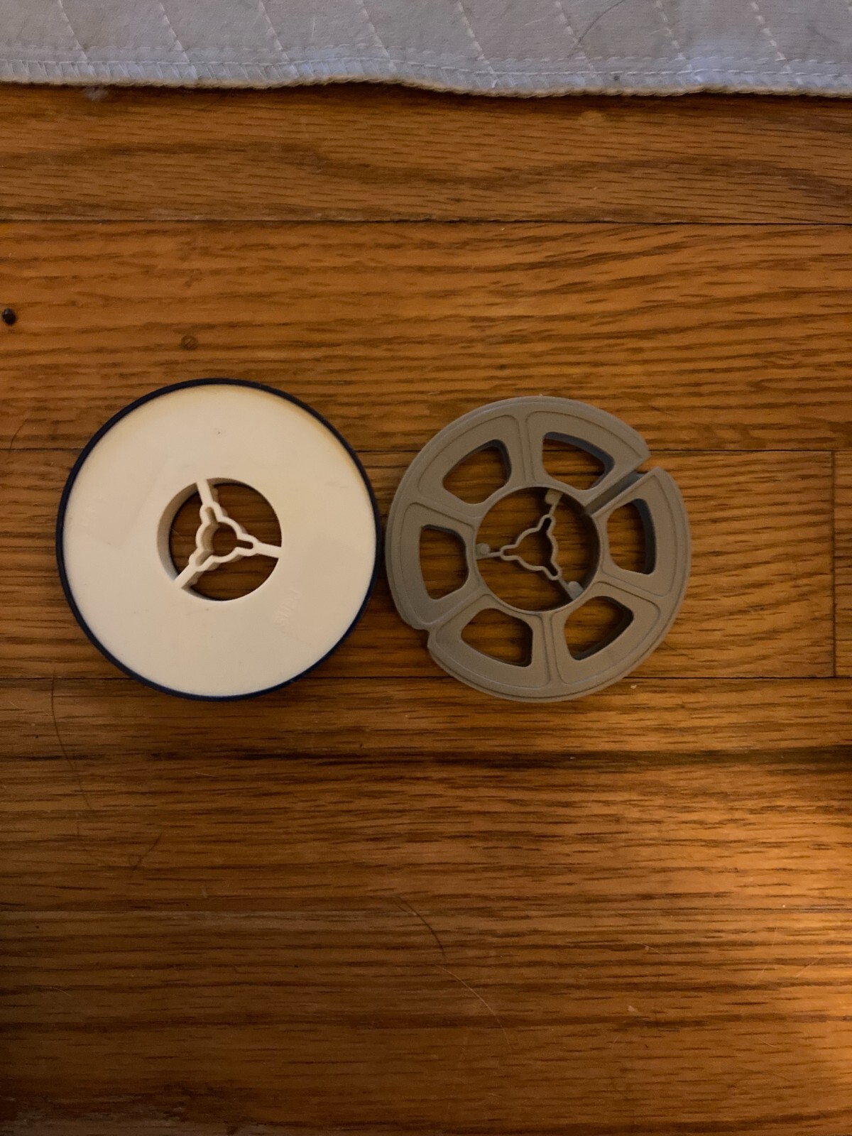 Vtg Metal Film Reel Cases + Metal Storage Case Chicago Corp. Compco