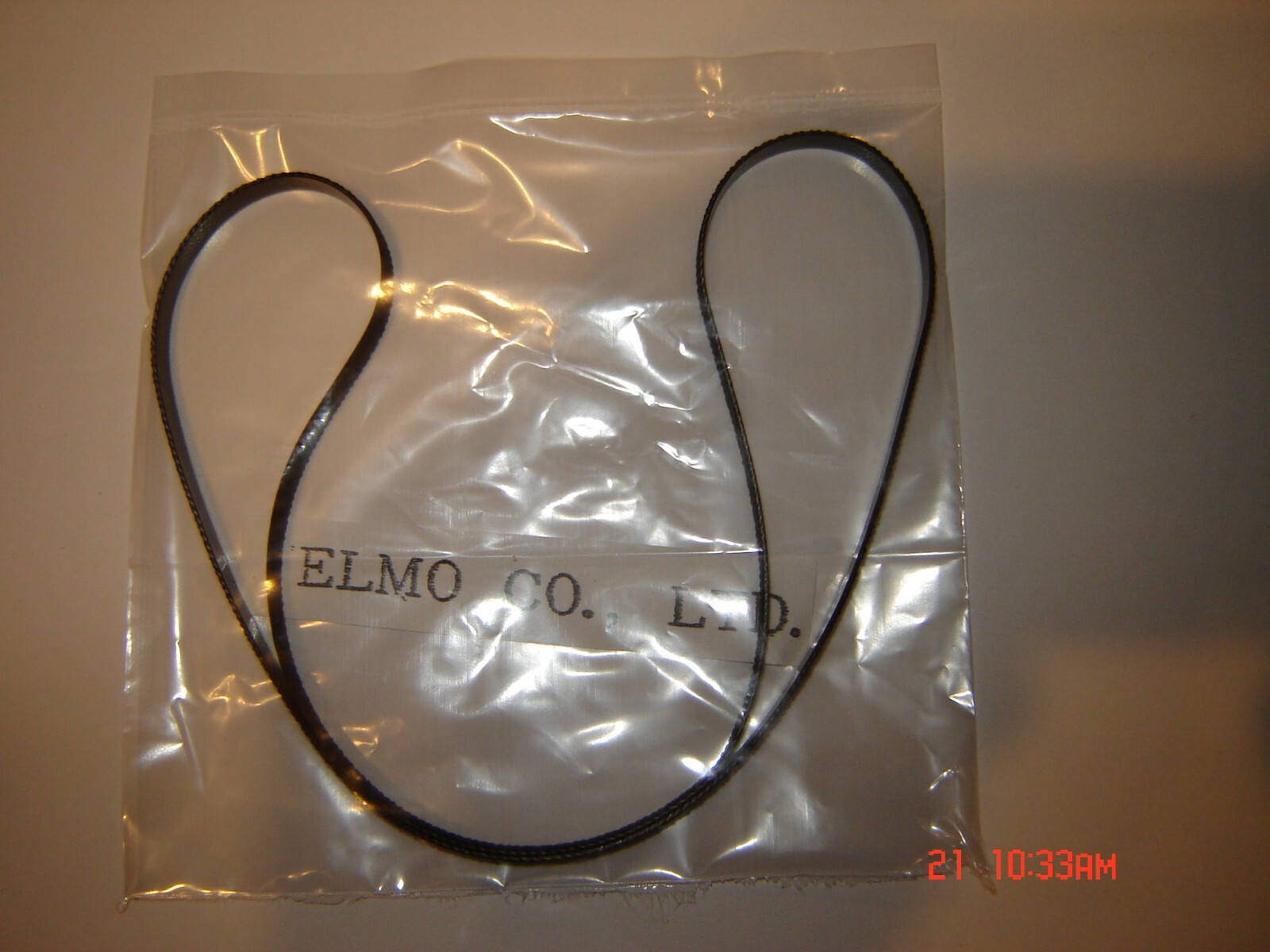 8mm ELMO F-80 Silent Film Projector Belt, 1 Fabric Type Motor Belt, New