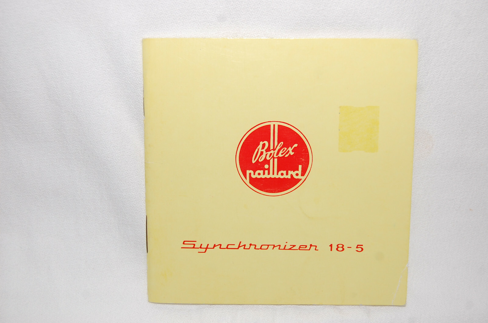 NOS! Original Bolex Synchronizer for 18-5 Projector Instructions / Manual