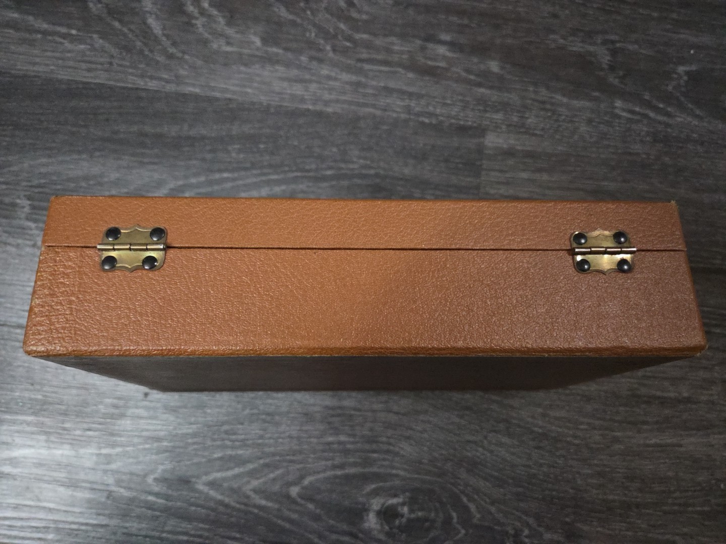 Vintage Barnett & Jaffe Projector Slide Case Pennsylvania Brown Box 100 Slots
