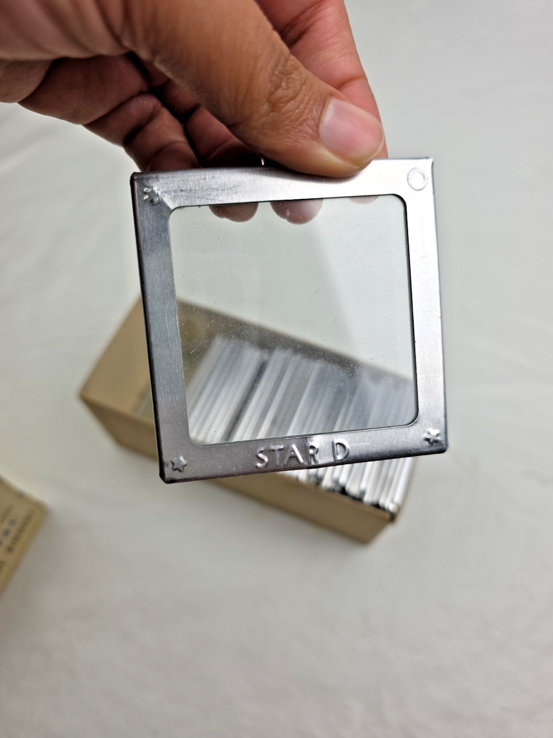 Davidson Star D 2 3/4in x 2 3/4” Slide Binders for 2 1/4in x 2 1/4 Film 34 Count