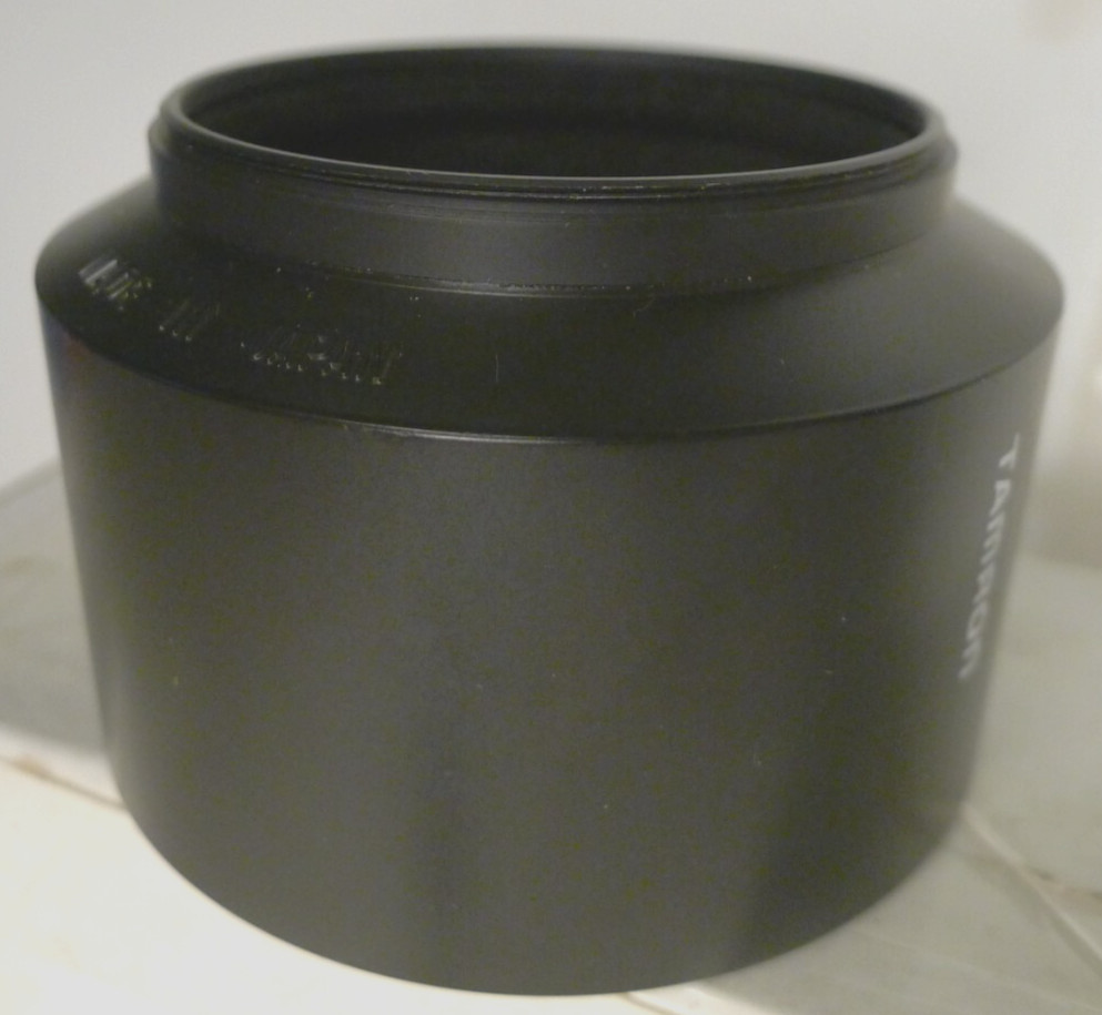 Tamron 58mm Screw On Lens 2″ Plastic Hood +1 End Cap – Made in Japan