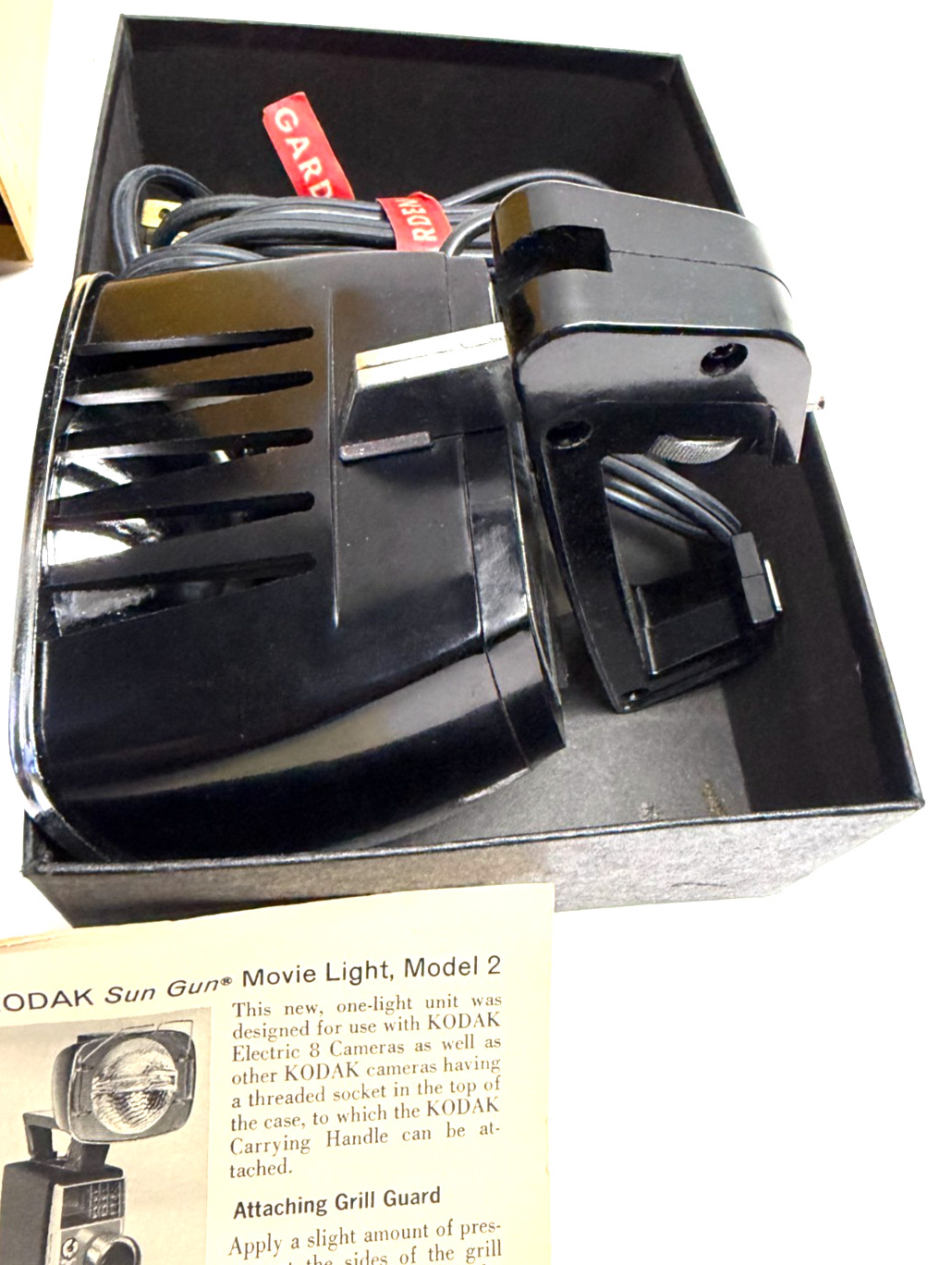 Vintage NOS KODAK Sun Gun Movie Light-Model 2