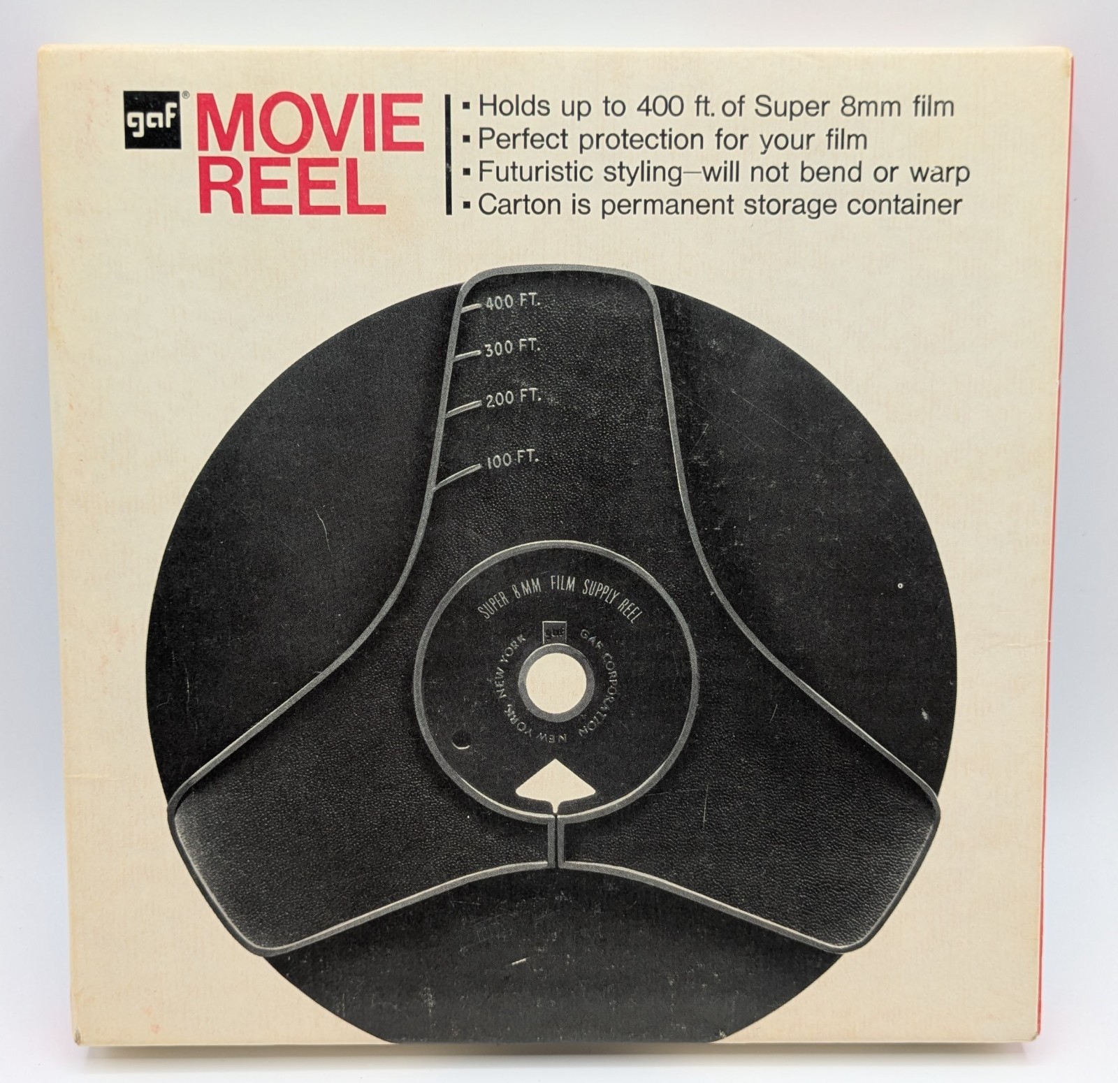 Vintage GAF Movie Reel Super 8mm 6090-062
