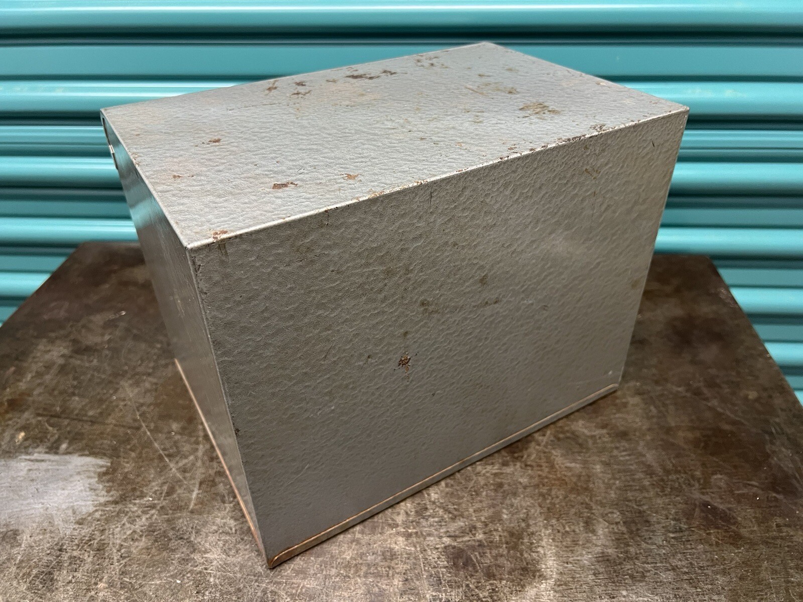 Vintage 50s 60s Brumberger Dark Room Roll Top Storage Box – Made in the USA