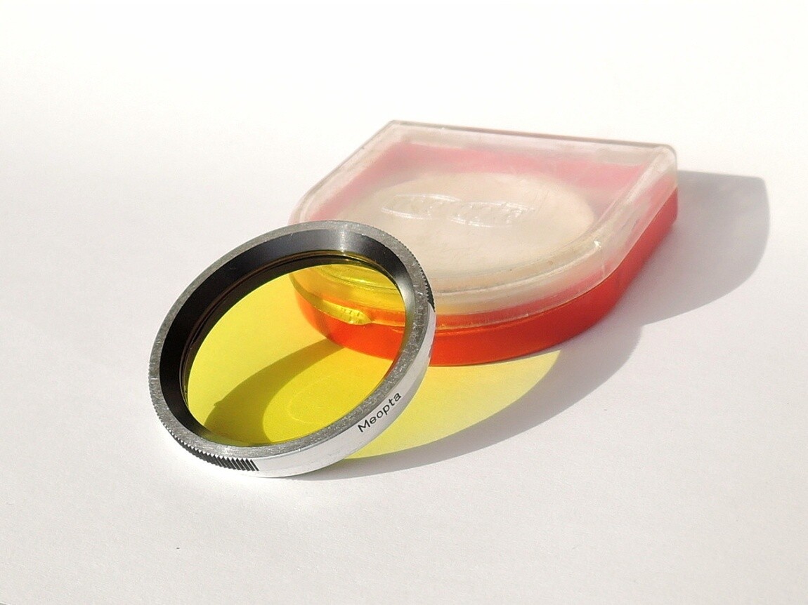 Flexaret G2 B36 Color Filter MEOPTA Accessories Bayonet + RARE oldest version