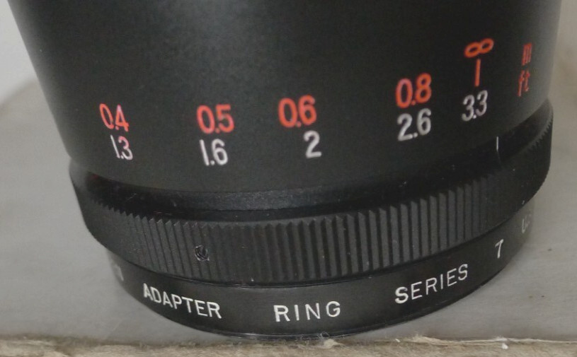 Colt 55mm Variable Close-Up Lens with Case Threaded Mount – Made in Japan