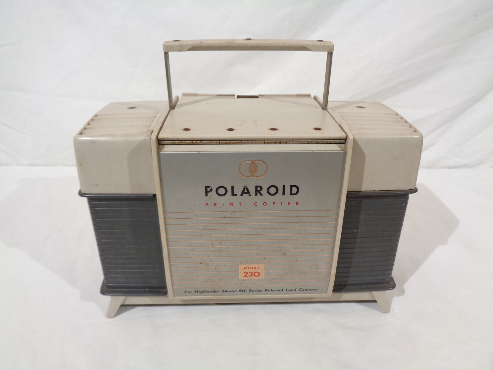 Vintage Polaroid Print Copier Model 230 Works But Has Damaged Power Cable