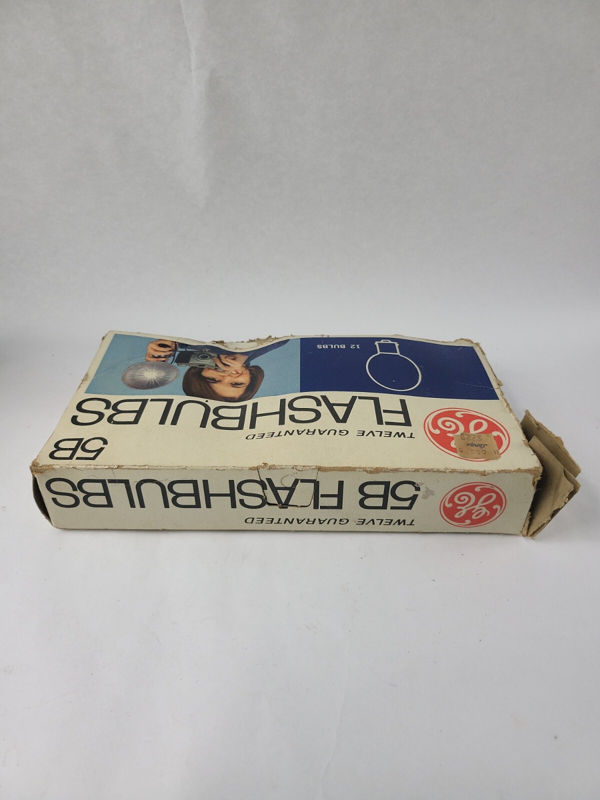 GE General Electric Flashbulbs 5B Camera Photography Vintage
