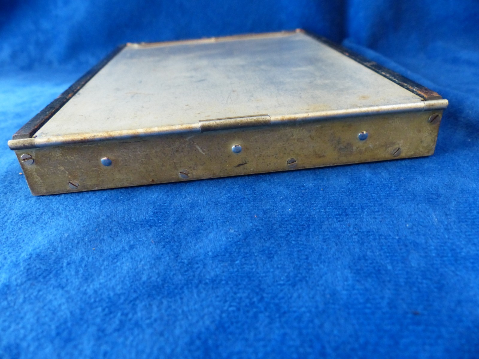 Vintage Kodak film pack adapter, 4×5, wood & metal, fair condition, working well