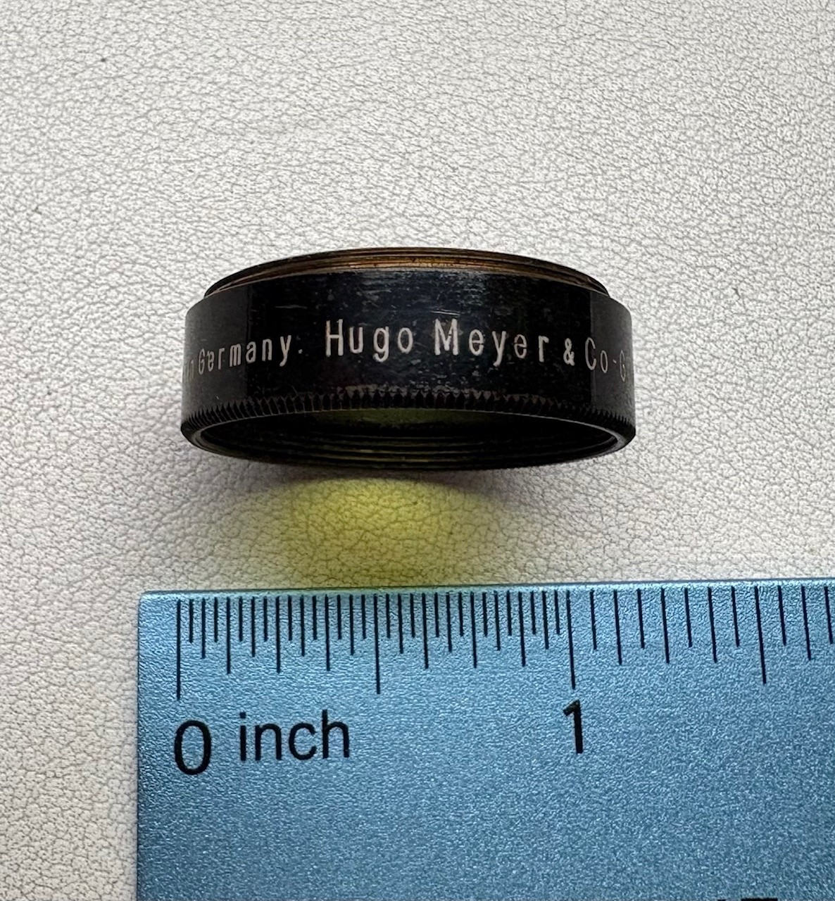 Hugo Meyer 24mm Lens Filter screw on Cine Bolex 16mm Movie Camera