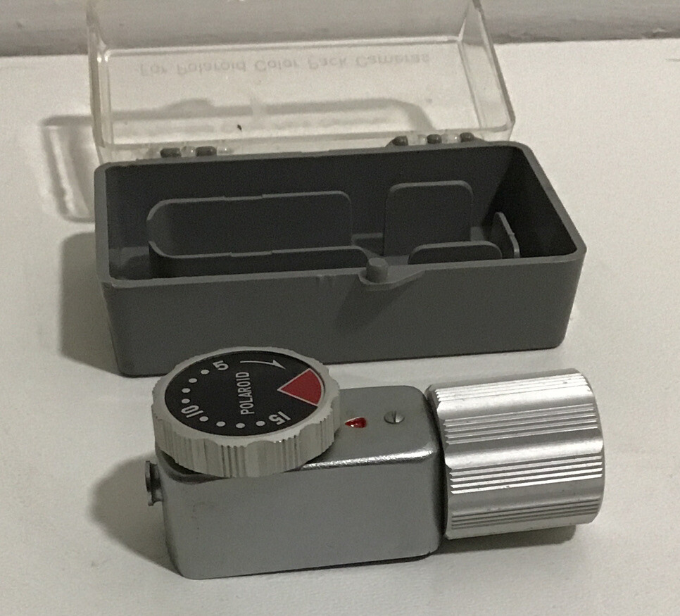 Vintage -WORKING – Made in Japan Polaroid Self-Timer #192 in Original Case