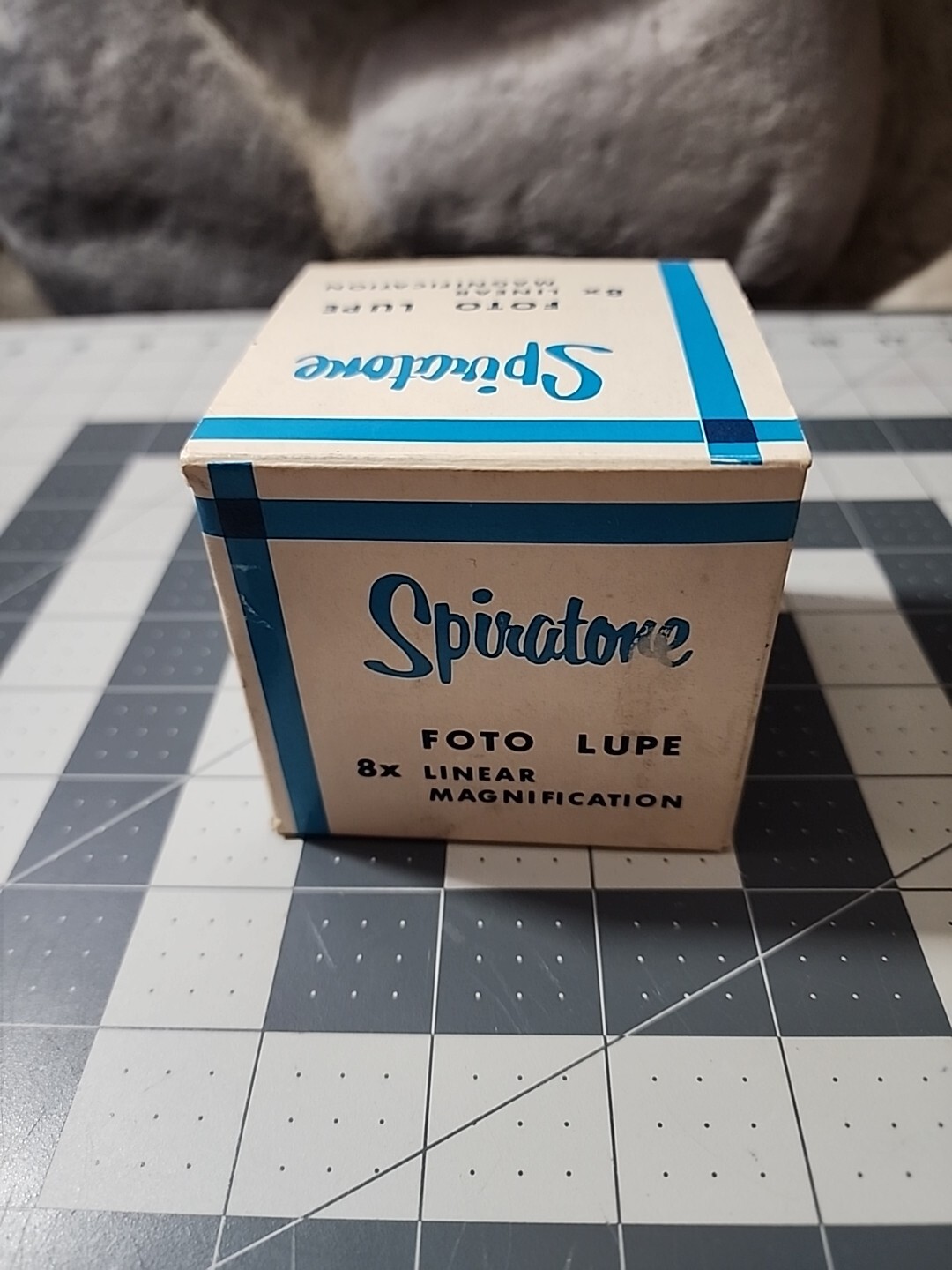 Vintage Spiratone Foto Lupe 8x Linear Magnification Camera Supplies