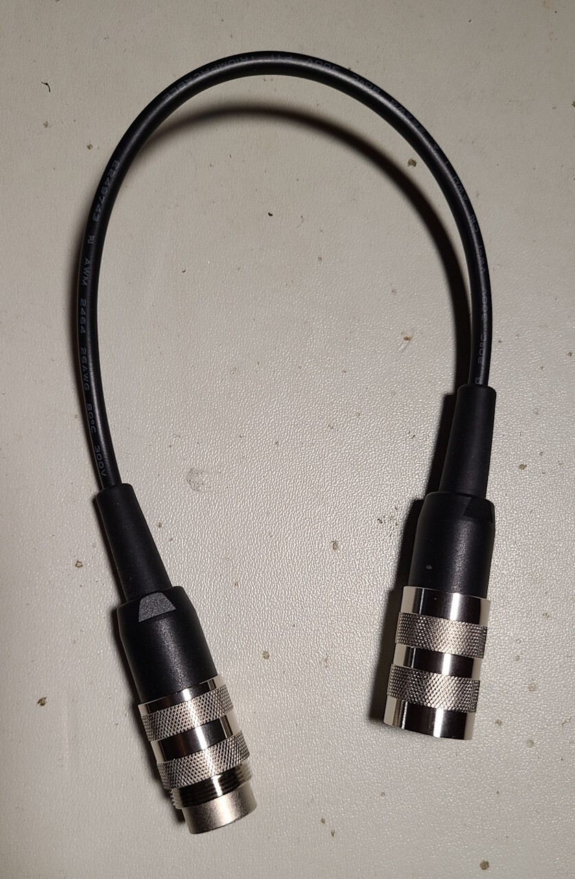 Bolex MM Power Cable for Tobin TXM10-B, ~0.3m (1ft)