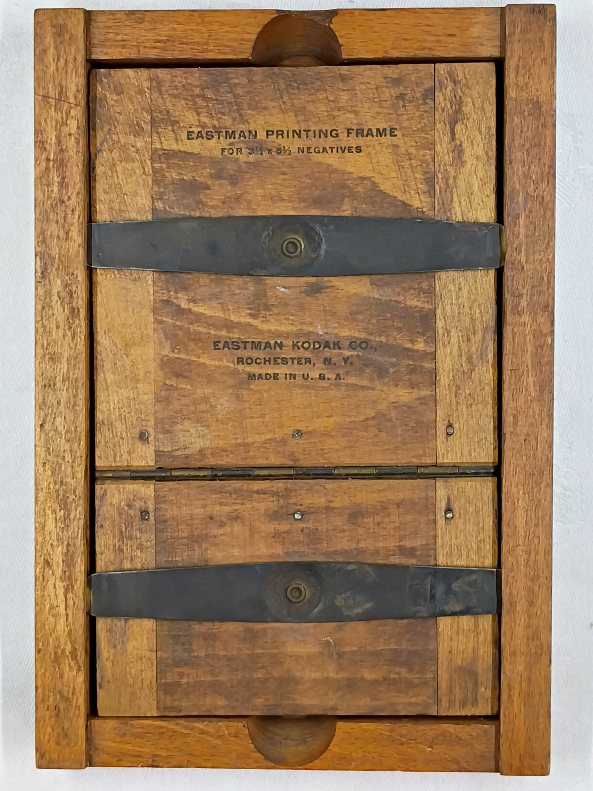 Vintage Eastman Kodak Printing Frame 3 1/4 X 5 1/2 Film Negatives USA Wooden