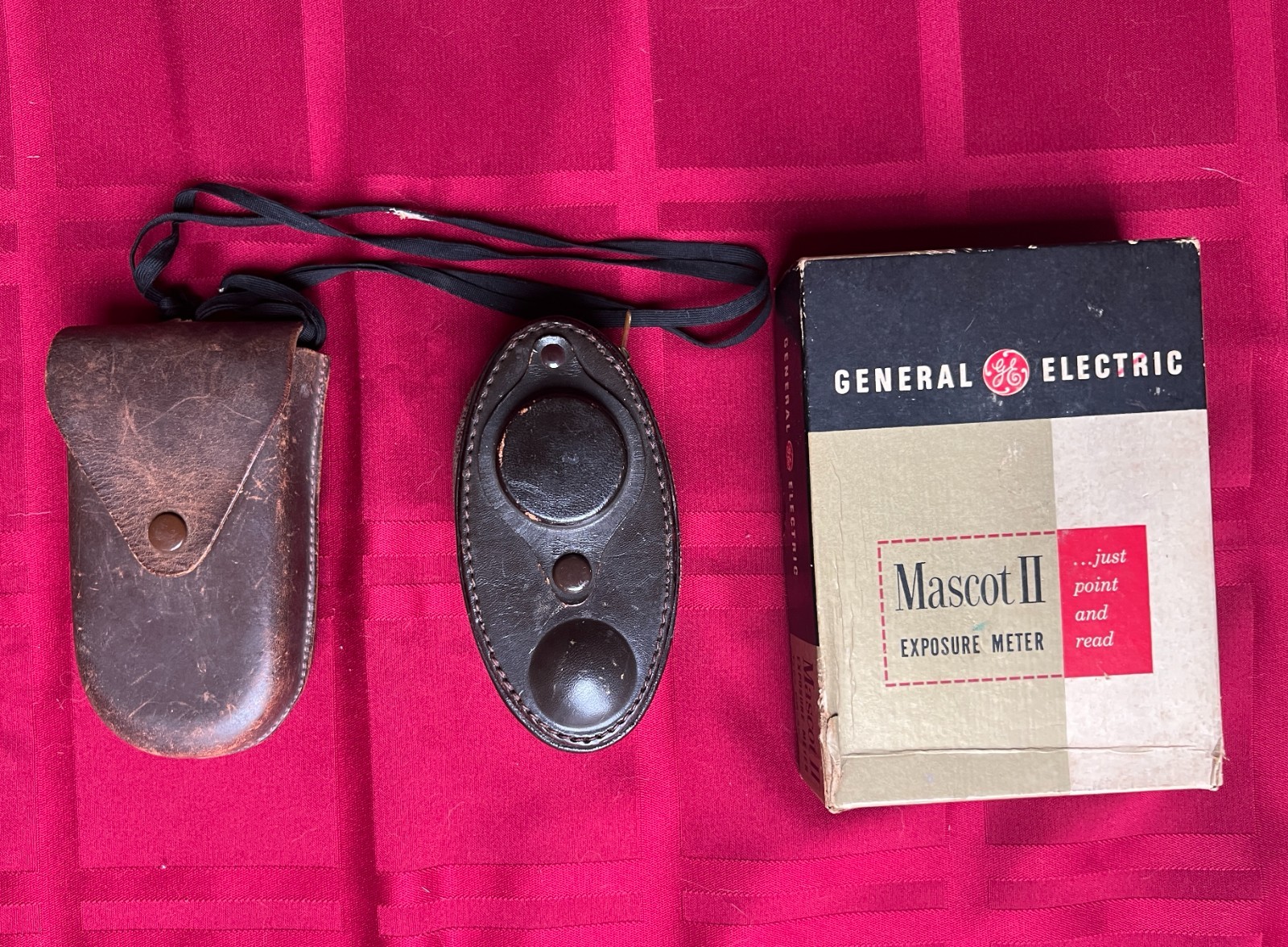 3 Vintage Exposure Meter Lot Weston Master 715 Sekonic GE Mascot II – Working