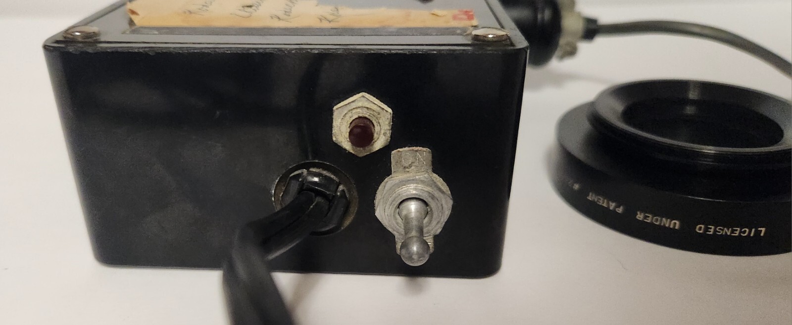 Vintage Camera Flash Ring with Control Box, TESTED Works Perfectly