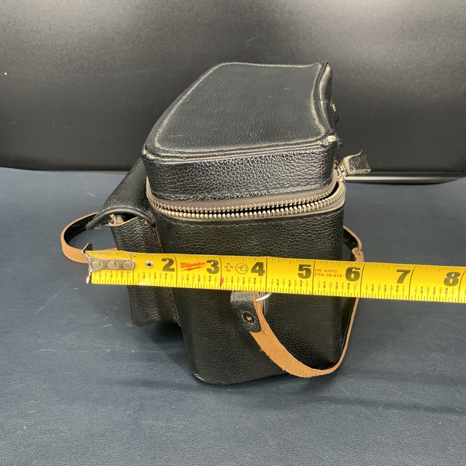 Rare Vintage Kali Bag Retro Film Camera Leather Case PB20 Handcrafted In Japan