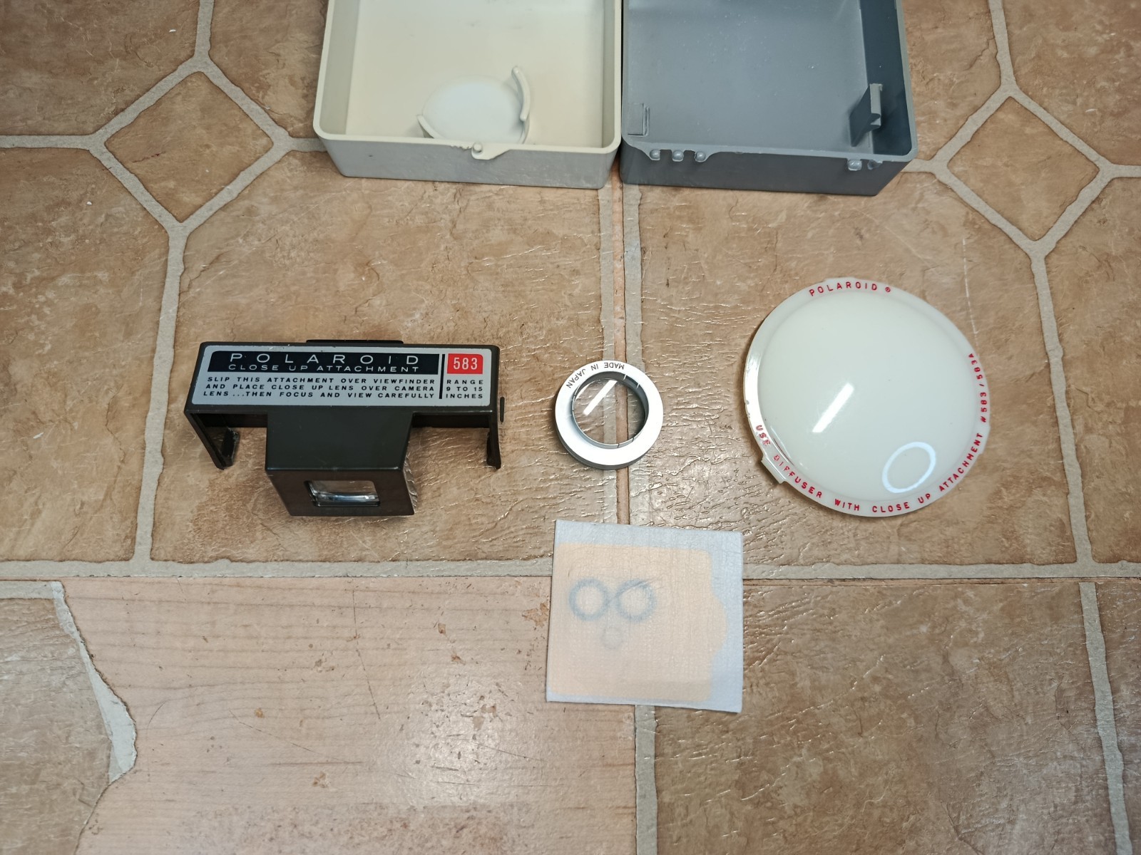 Polaroid Close-Up Kit #583 for Polaroid Auto 250 Land Cameras Genuine