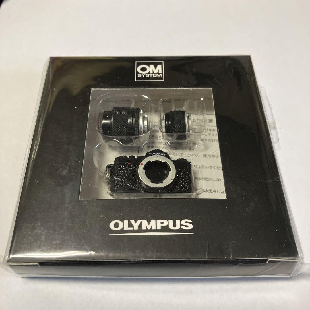 Olympus OM-1 Keychain/Key Ring/Strap ( Miniature + Interchangeable Lenses) BLK