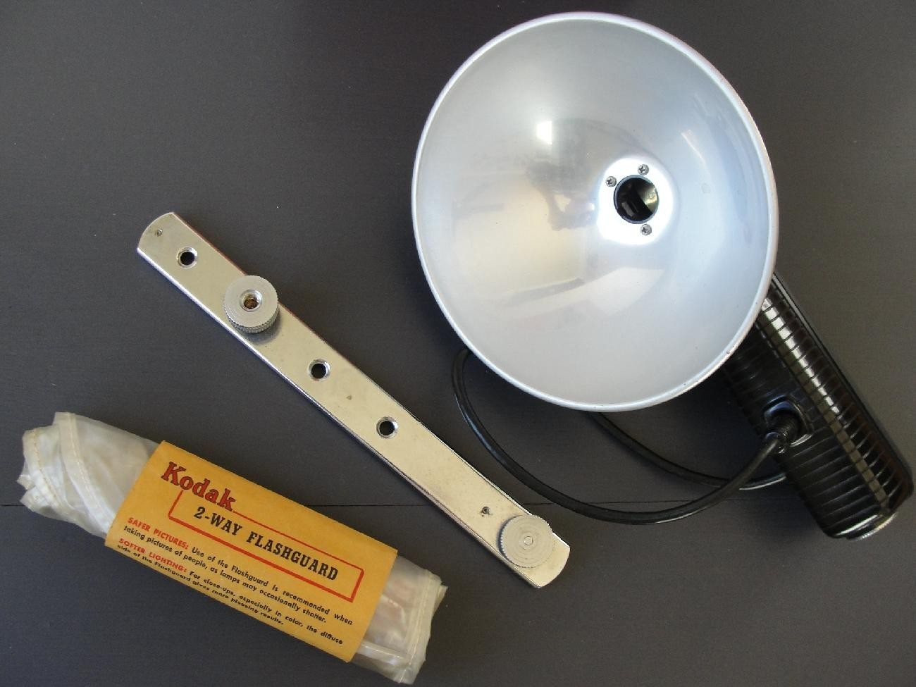 Vintage Kodak Standard Flasholder Flash Holder w/Original Box and Instructions
