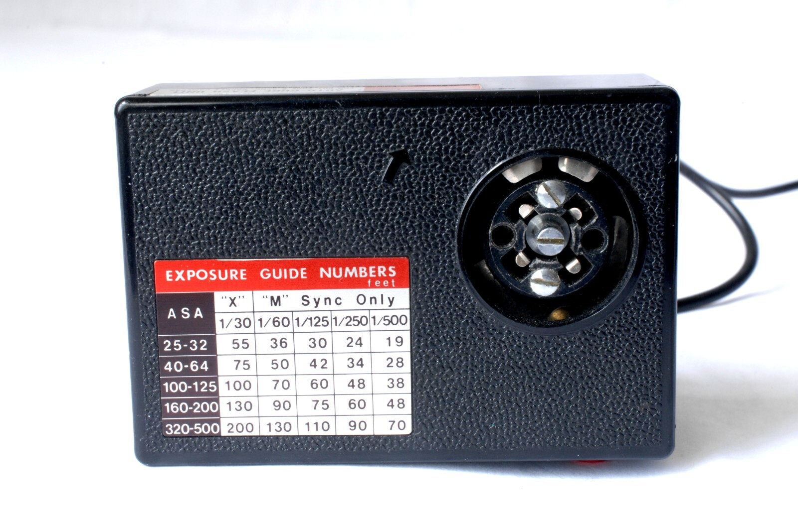 Kalimar AUTO-CUBE FLASH UNIT K-456 w/ Prazision German Hot Shoe and Ball Head