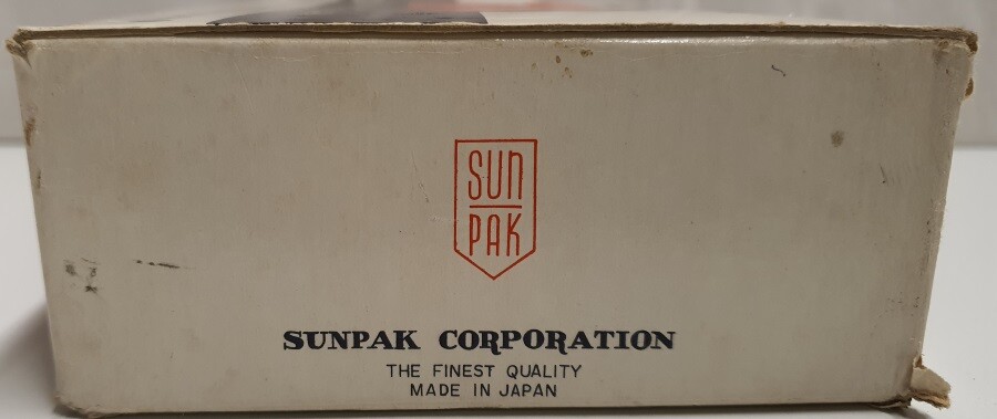 Sunpak 7D Transistorised Electronic Camera Flash Made in Japan #464721 1963-80s