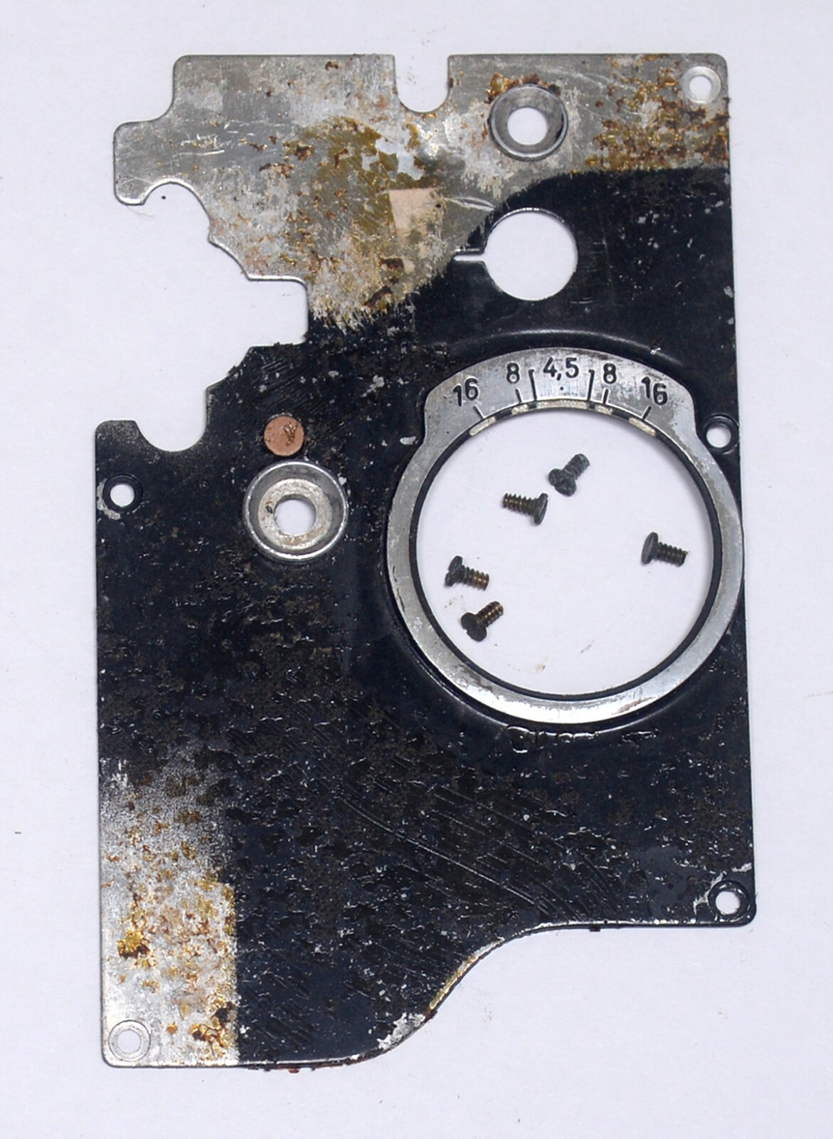 Rolleicord III Side Cover Panel w Screws Vintage TLR Camera Parts Germany