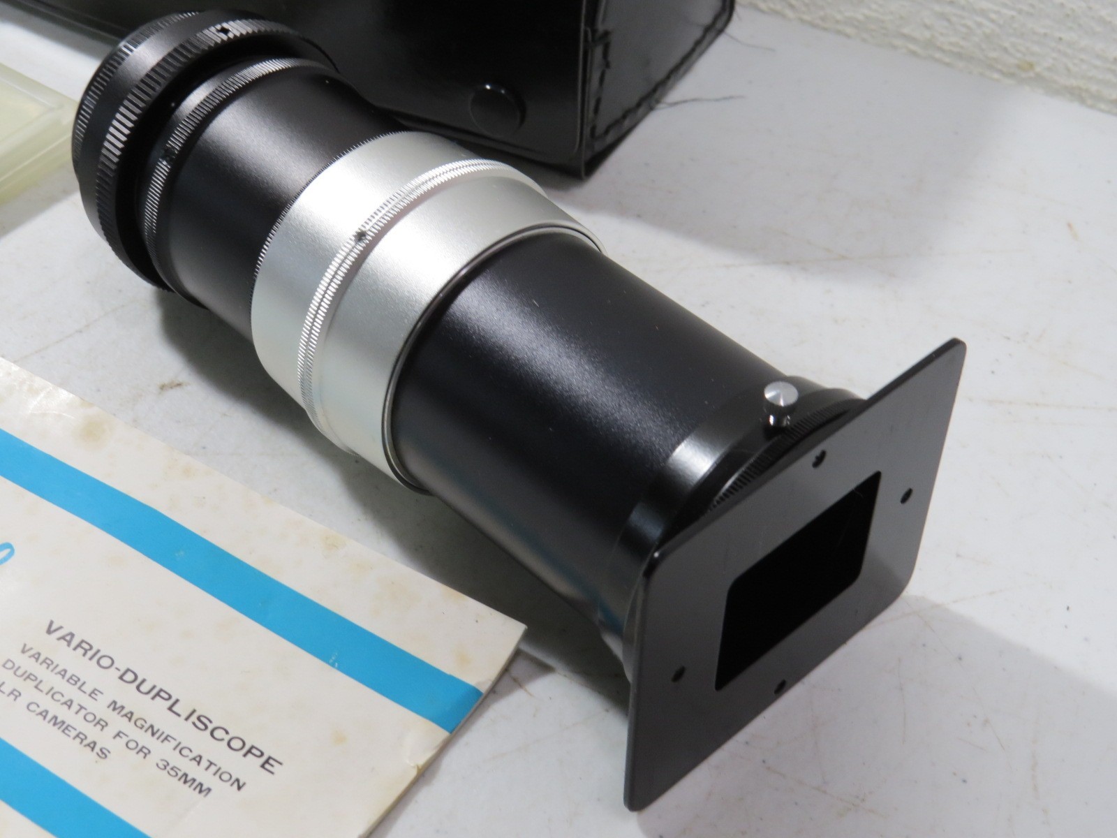 Vintage Spiratone Vario-Dupliscope with T-mount & Case