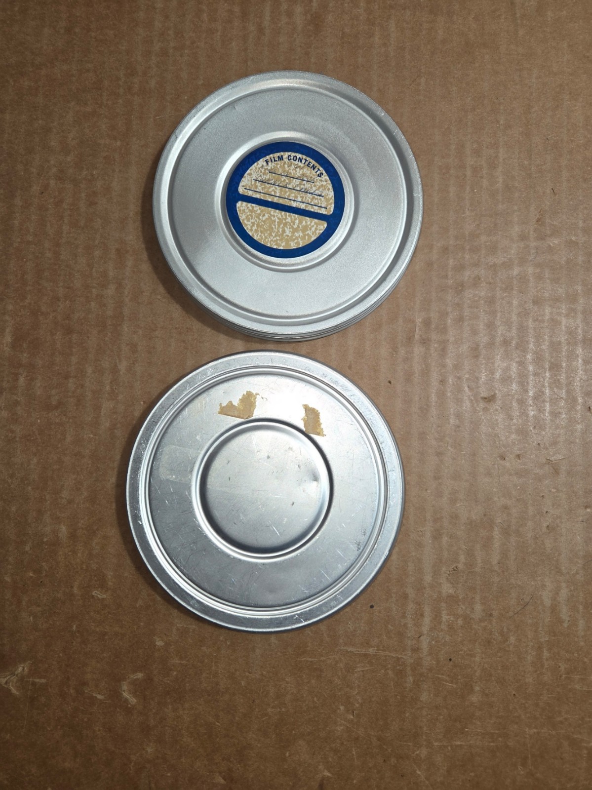 Bell and Howell 8mm Film Reel And Canister x2