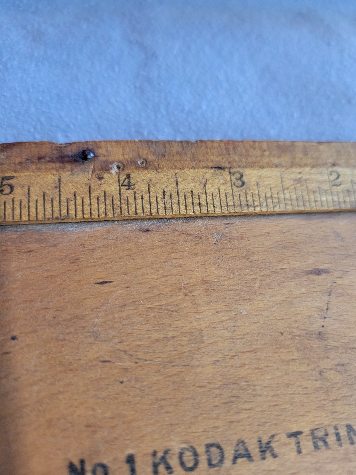 Vintage No. 1 Kodak Trimming Board Negative Cutter Photo Film Darkroom Tool
