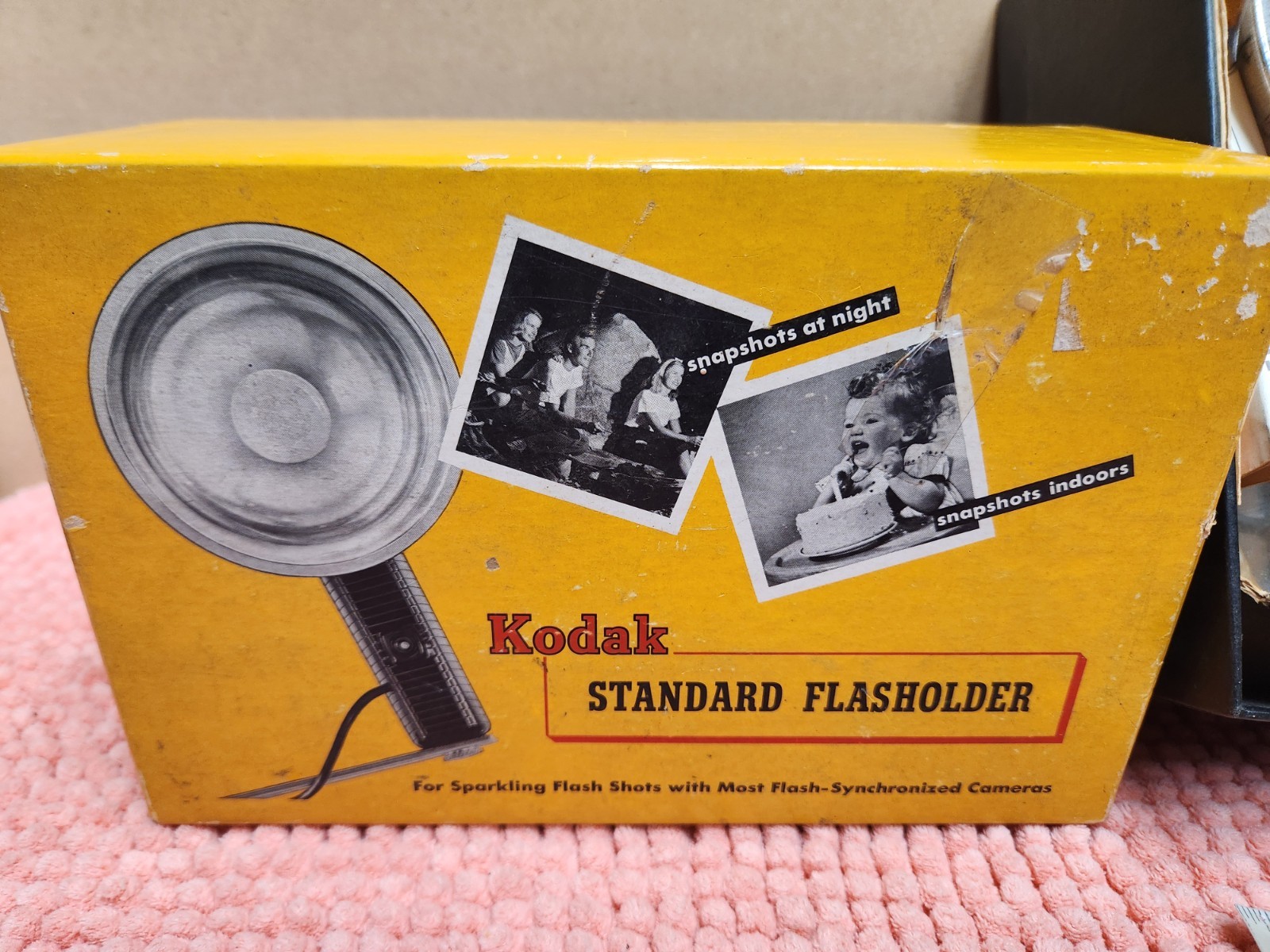 VTG KODAK Standard Flasholder w/ Original Box Kodak Standard Flasholder ESTATE