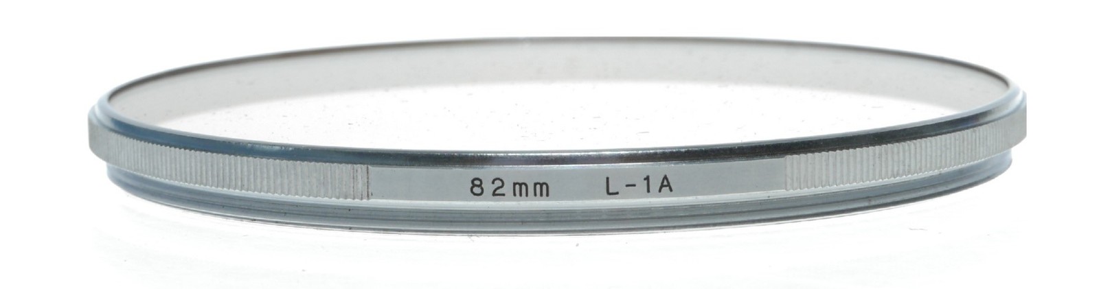 Zenza Bronica 82mm L-1A camera lens filter in pouch