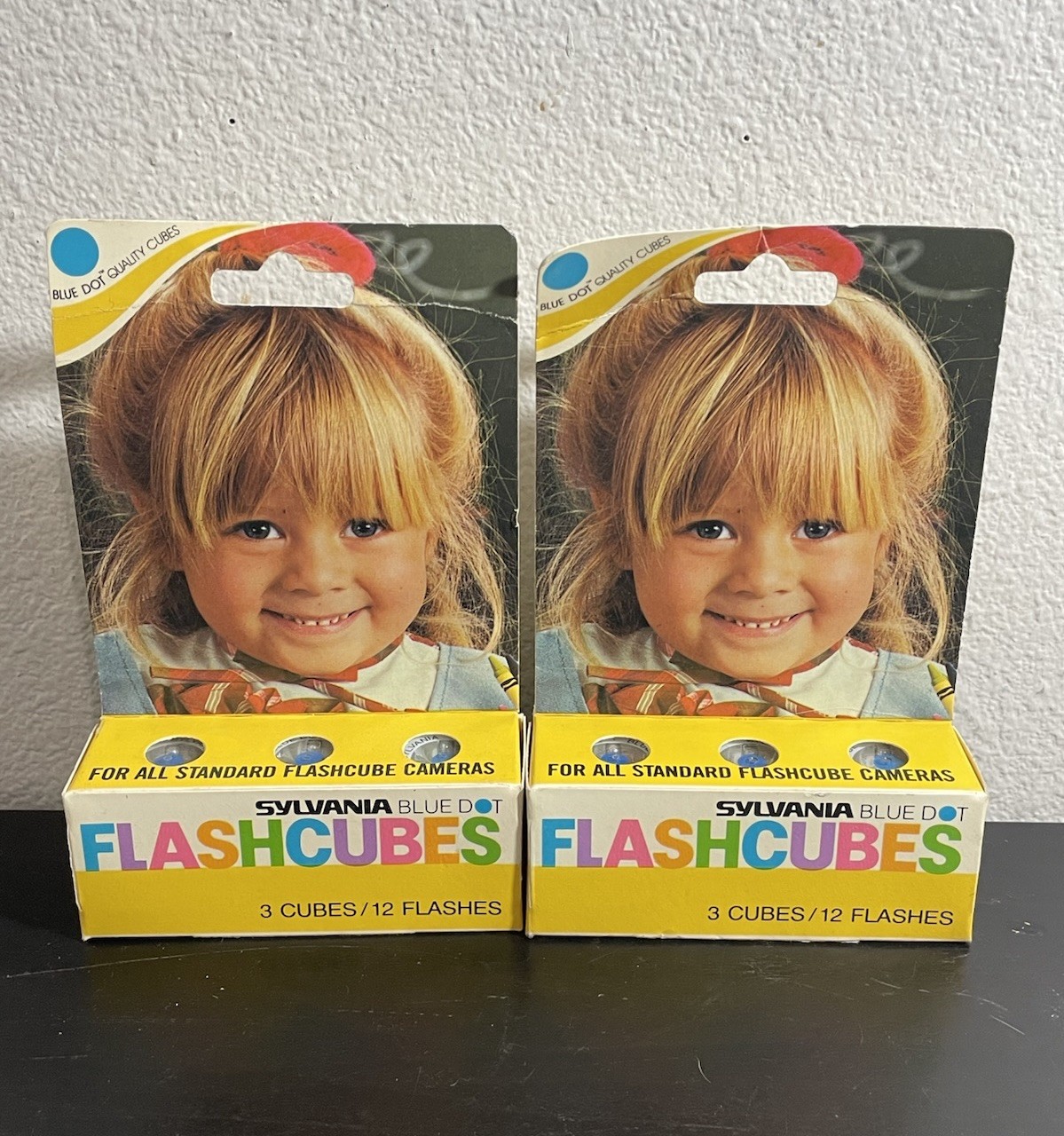 Sylvania Blue Dot Flashcubes 6 cubes 24 flashes UNOPENED 1976 Olympic Package