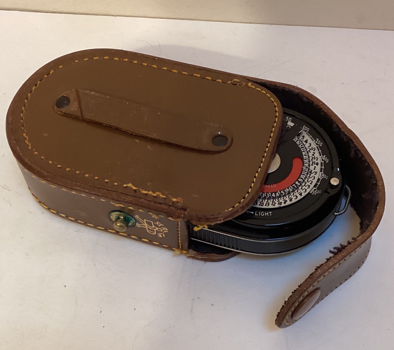 Vintage Weston Master II Exposure Meter & Case Model 735 Untested Photography