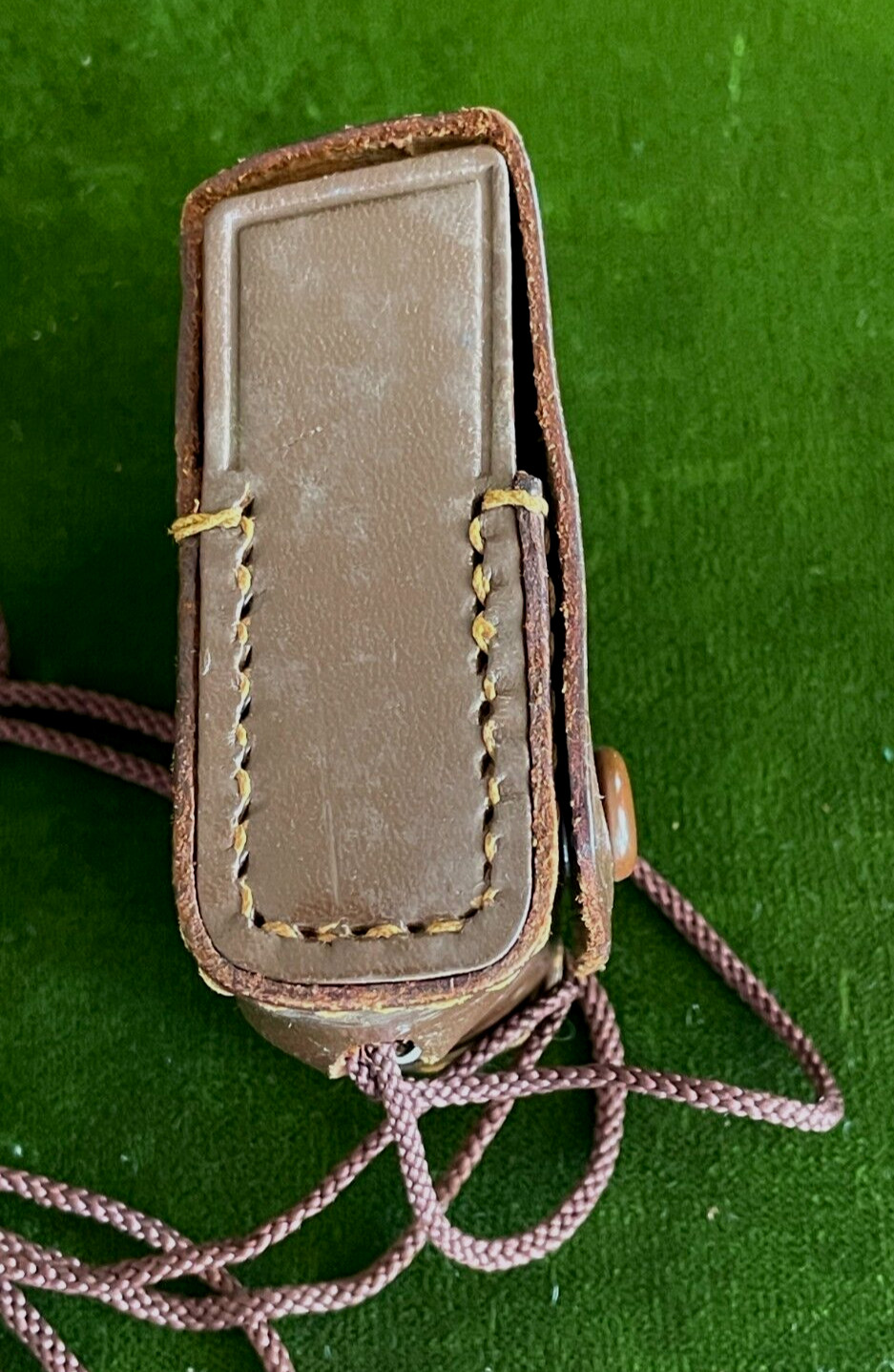 Vintage WALZ Light Exposure Meter for POLAROID Cameras Japan Leather Case