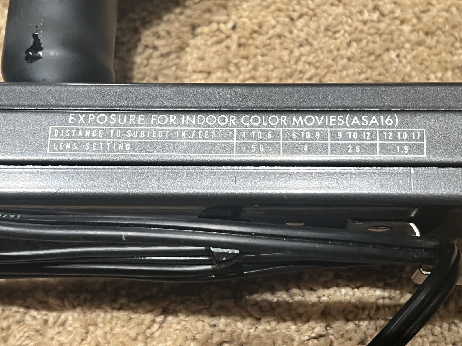 Victor Smith Model GL43 Vintage Movie Light