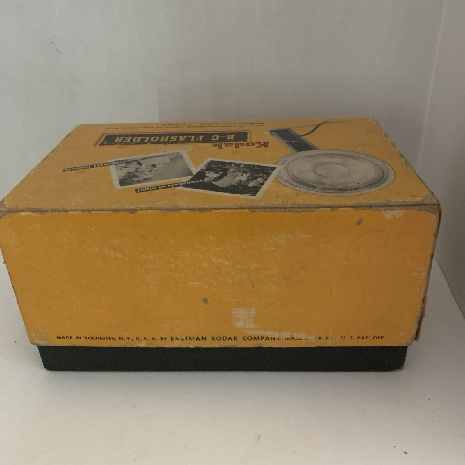 Vintage Kodak BC Flasholder Original Box Flashguard Photography￼