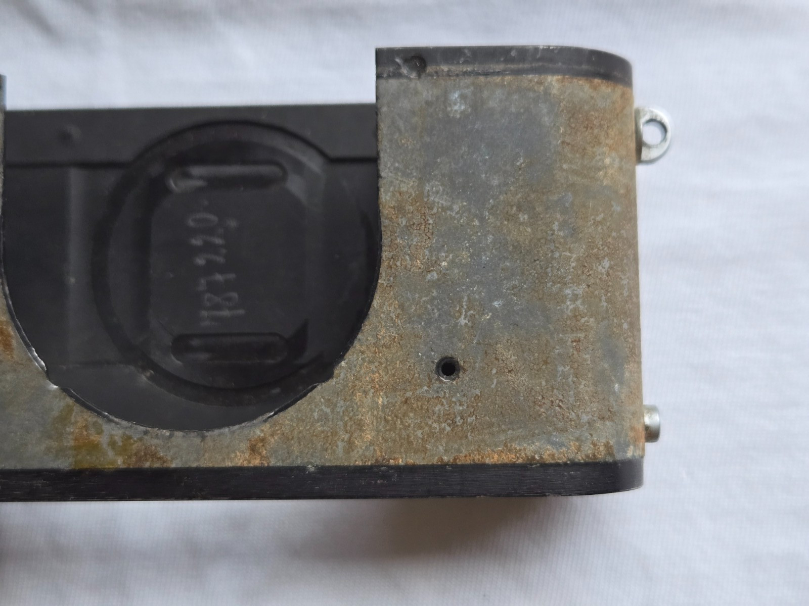 Original OEM Parts Leitz Leica Late RD IIIf Main Body Shell No Leather 3F IIIF