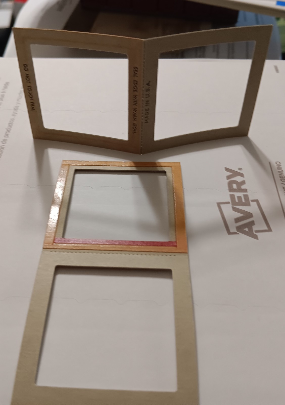 Lot of 10 – 120, 127 & 620mm heat seal cardboard Kodak Slide Mounts