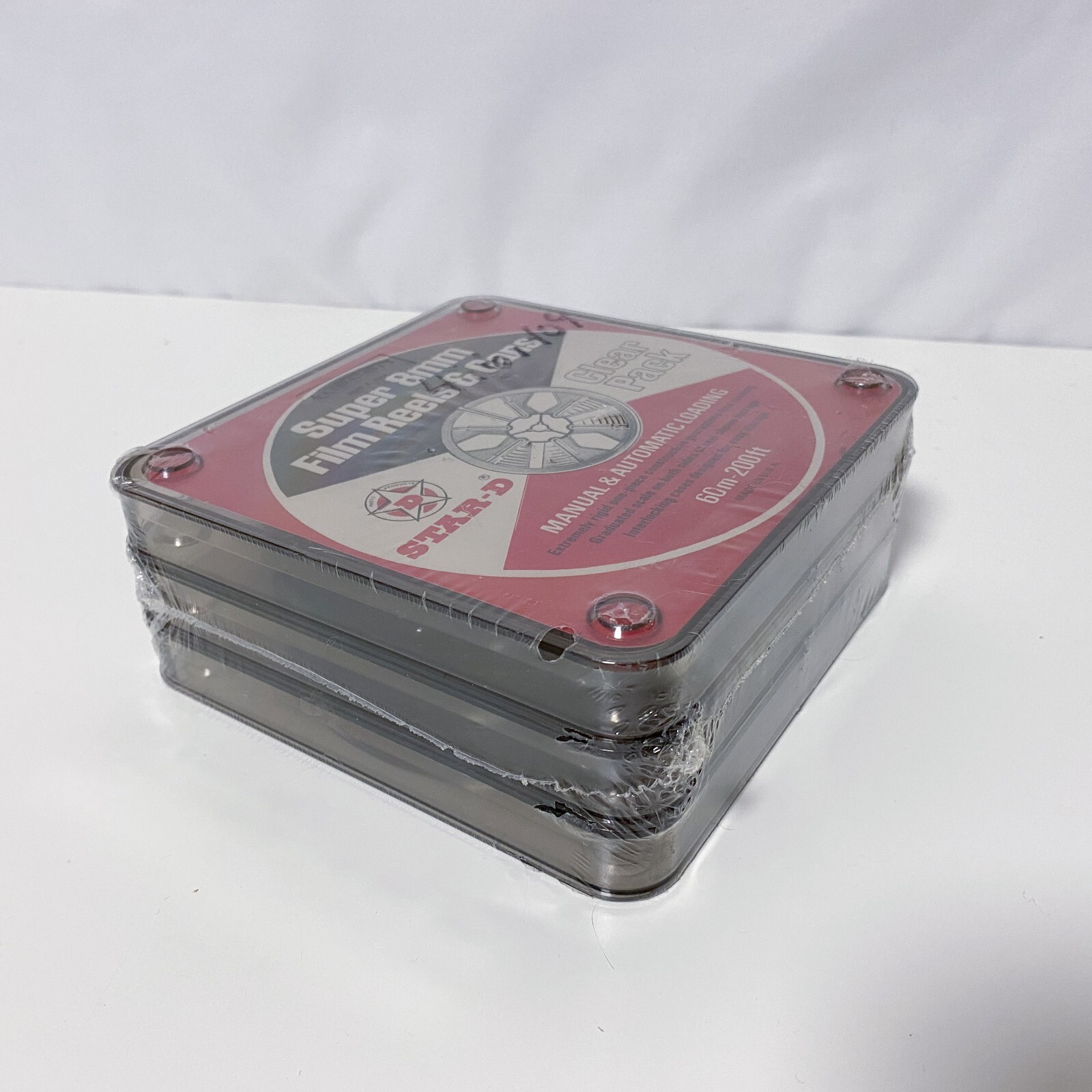 Vintage 3-Pack of STAR-D Dual 8mm Film Reels & Cans – NEW/SEALED
