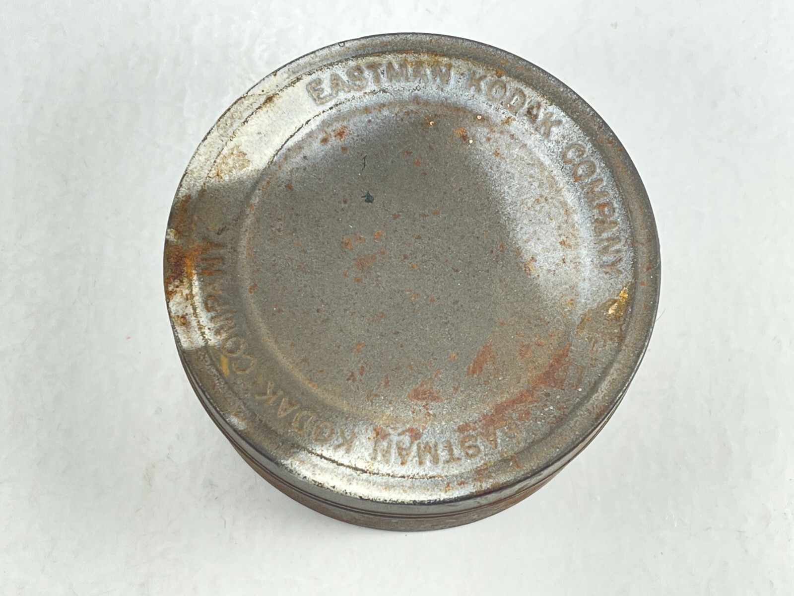 Vintage Eastman Kodak Company Thick 1.75″ T x 3-7/8″ Diam Film Can Canister L1
