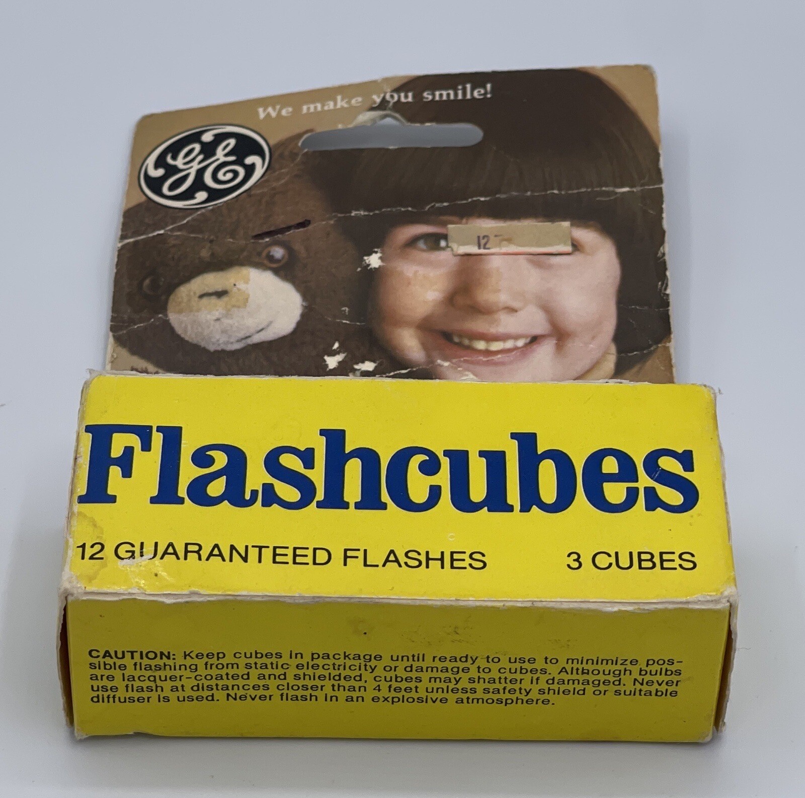 General Electric Flashcubes (Lot of 2) Pack of 3 Cubes 12 (x2) Flashes New NOS