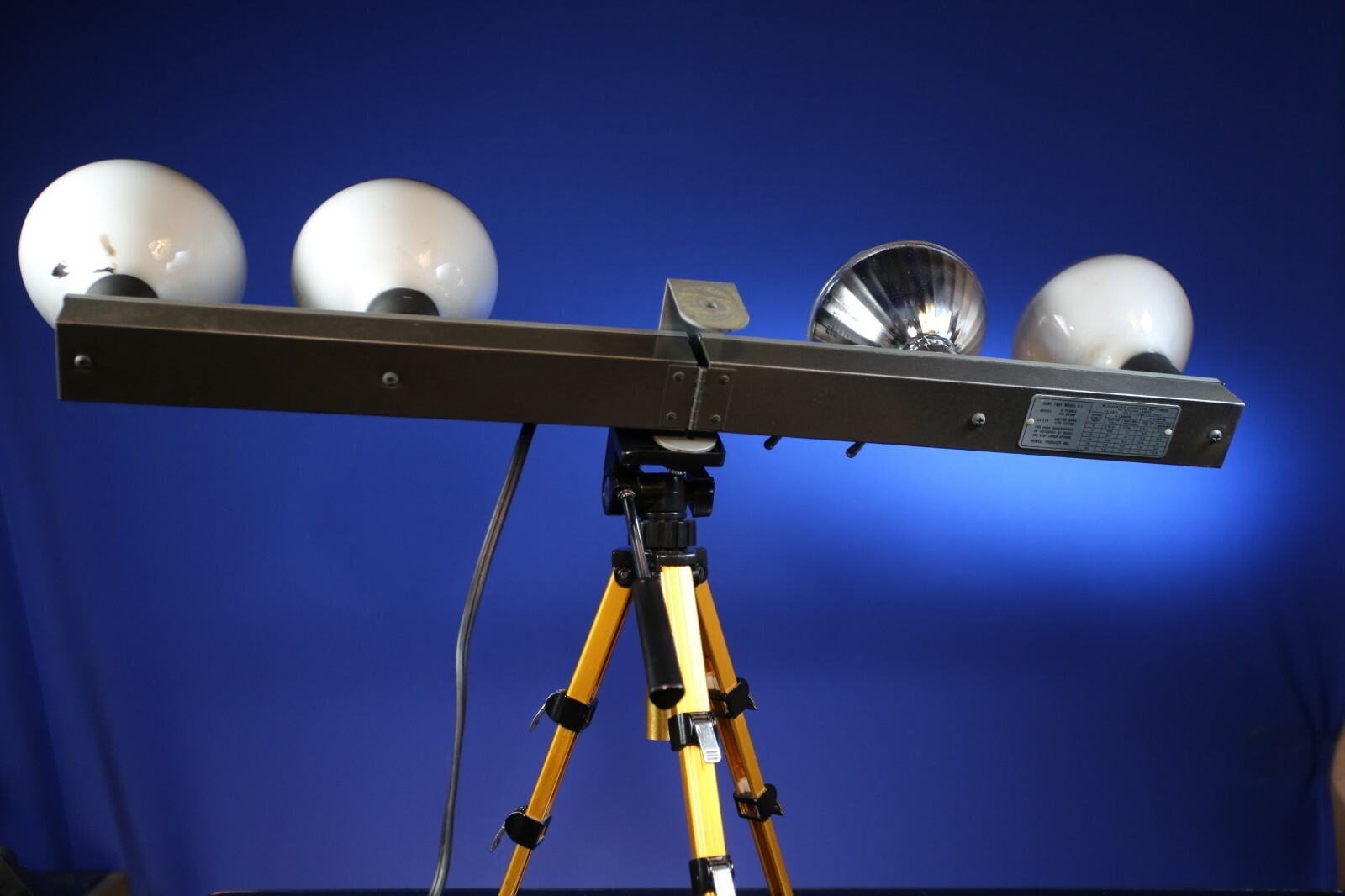 4 Spot Powelite Folding Flood Light Panel by Powell Products Chicago