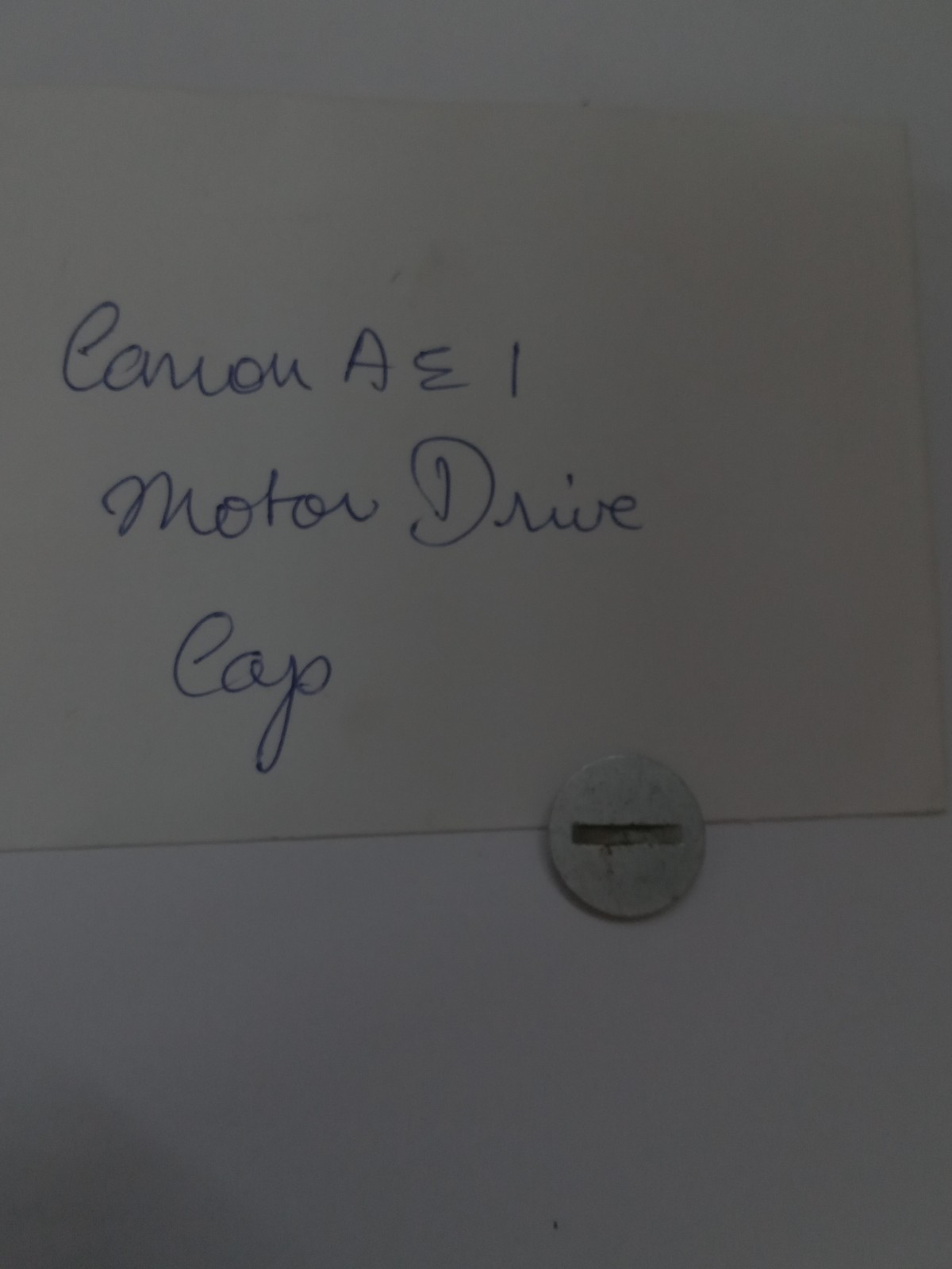 Canon AE 1 Motor Drive Cap Original Used Part Good