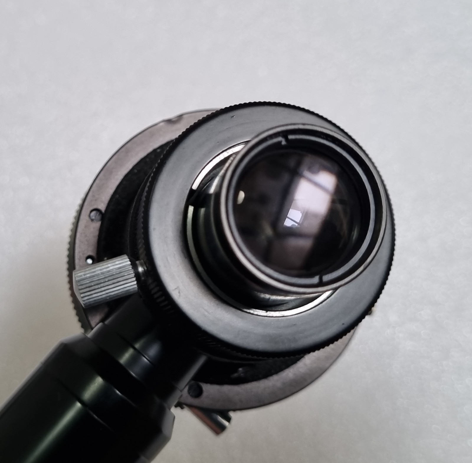 Leitz Wetzlar ProntorPress Shutter Microscope Camera Adapter Excellent condition