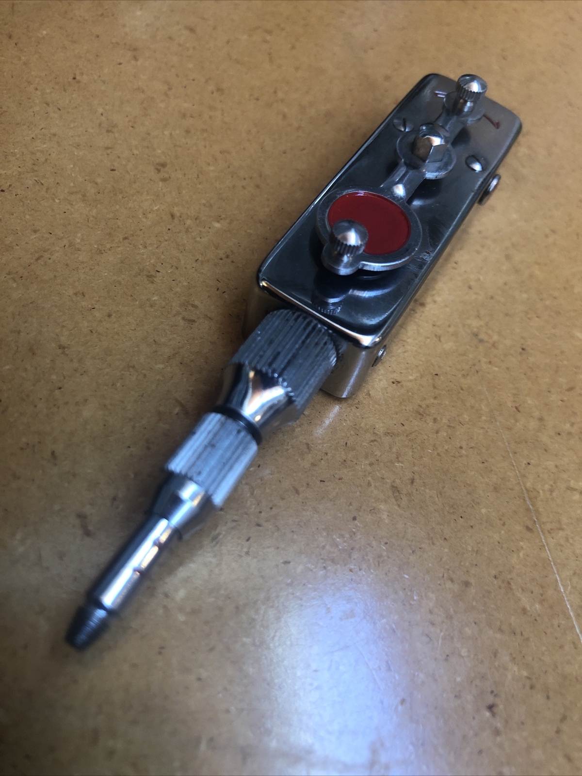 Vintage Bower For Polaroid Chrome Camera Self Timer w/Case Tested Excellent Cond