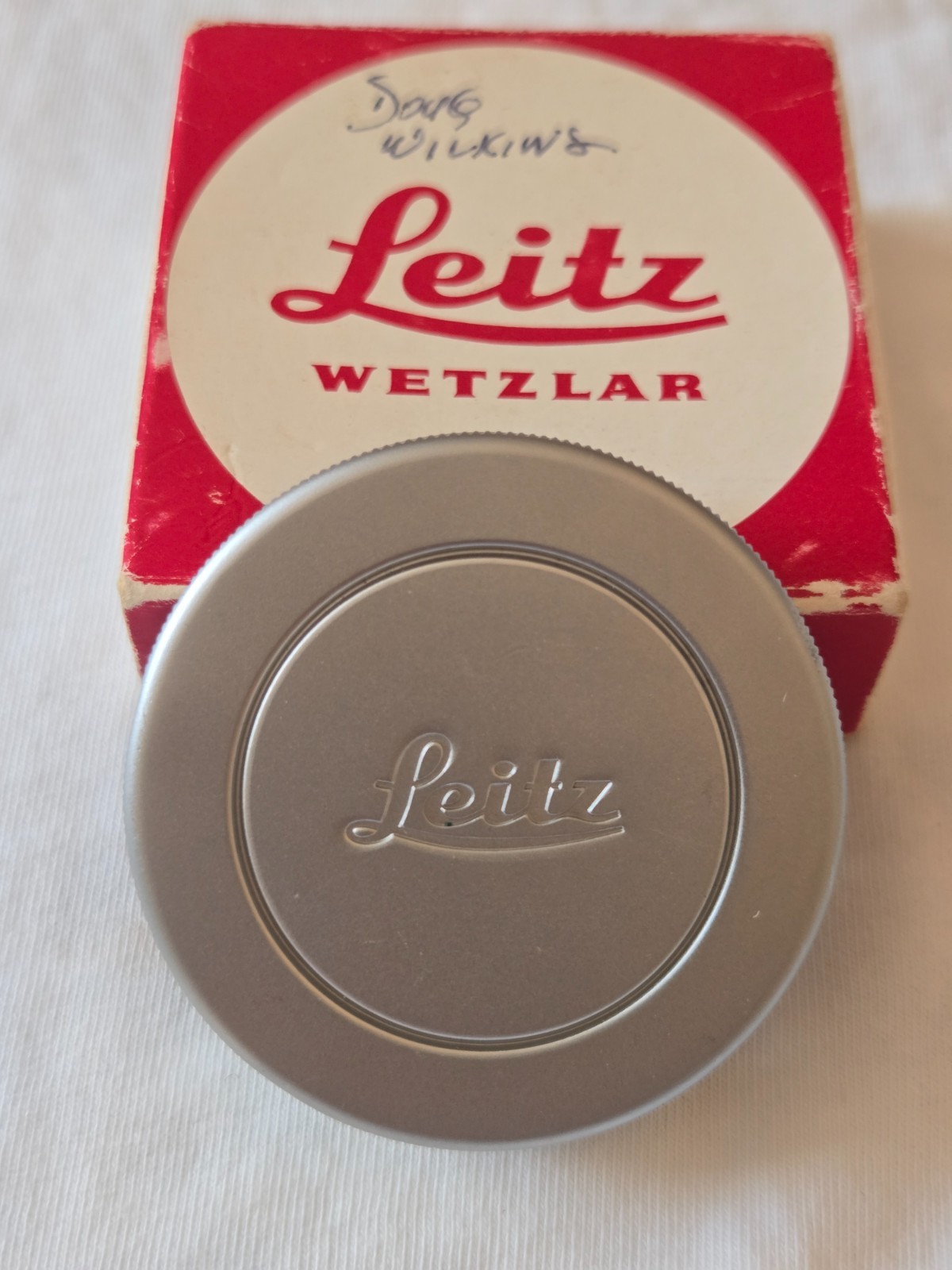 Original Leica Metal M Rear Cap Leitz in Excellent Condition